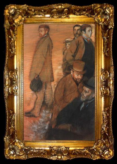 framed  Edgar Degas Six Friends, ta009-2
